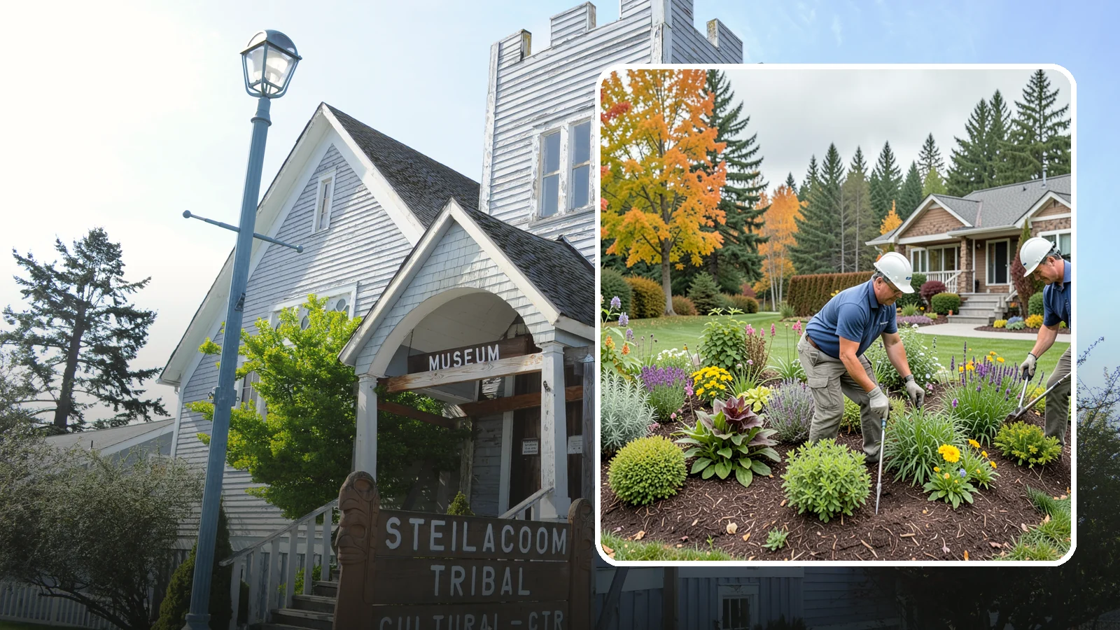 Perennial Planting in Steilacoom, Pierce County, WA - Long-lived perennials that return and fill in year after year for lasting, low-cost color.