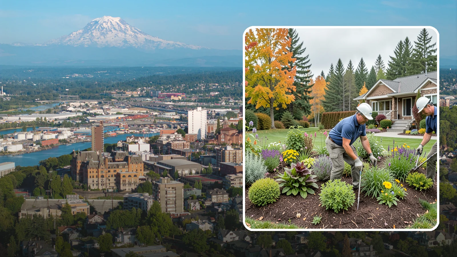 Perennial Planting in Tacoma, Pierce County, WA - Long-lived perennials that return and fill in year after year for lasting, low-cost color.