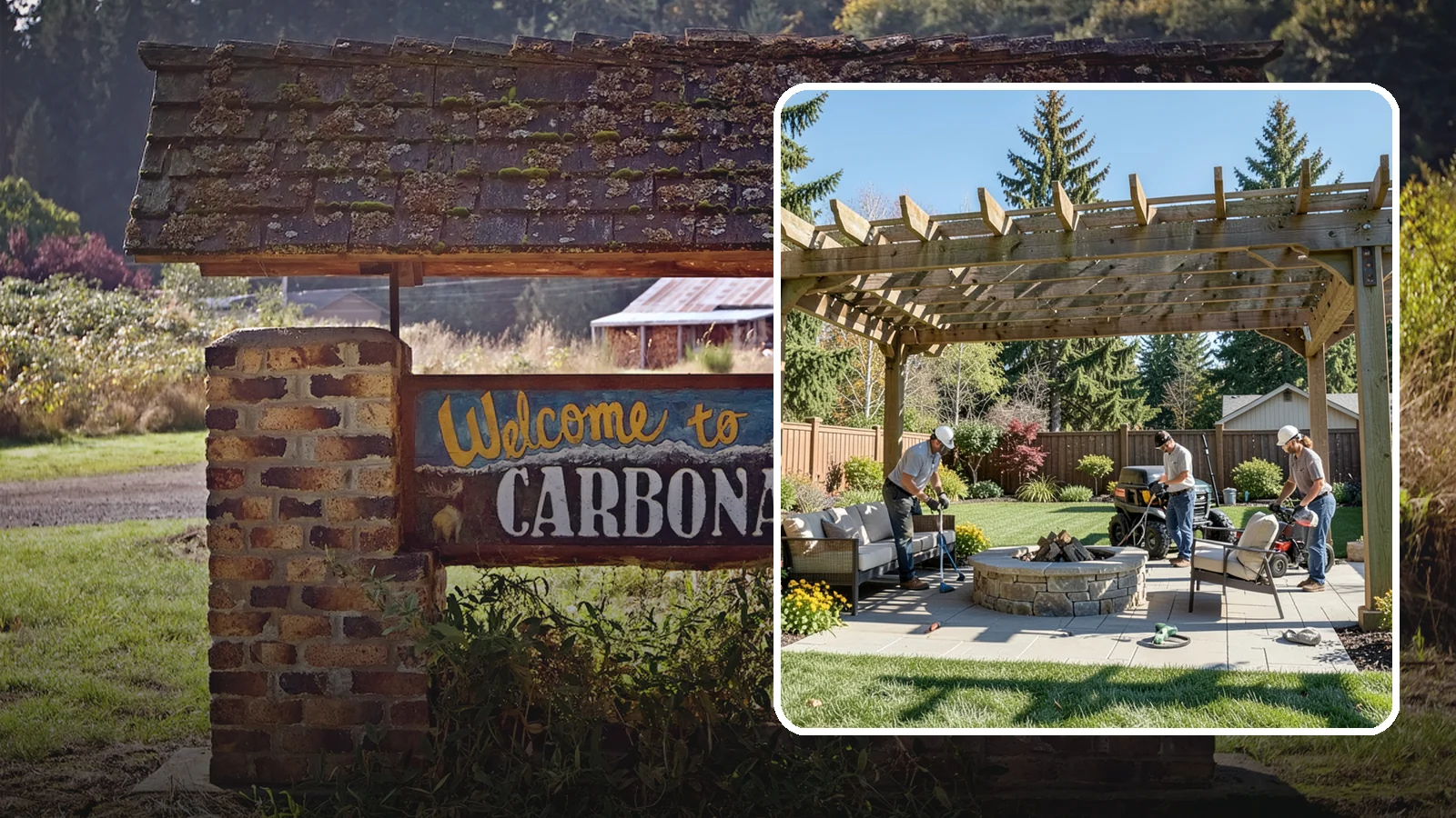 Pergola Installation in Carbonado, Pierce County, WA - Custom pergolas that define patios, provide partial shade, and add architectural beauty overhead.