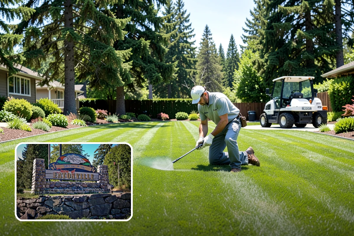 Pergola Installation in Eatonville, Pierce County, WA - Defines the outdoor space