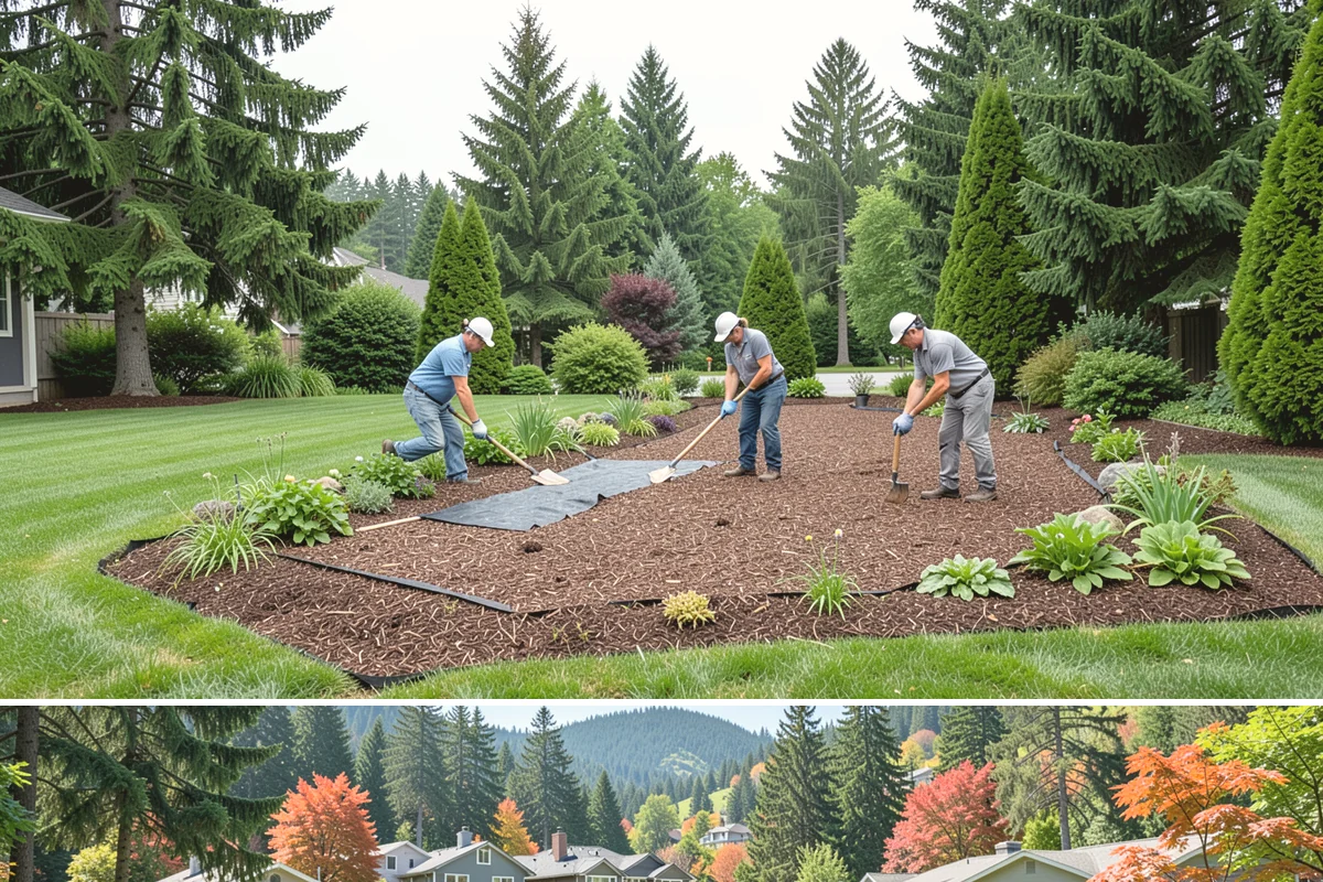 Pergola Installation in Fircrest, Pierce County, WA - Best built spring through fall.