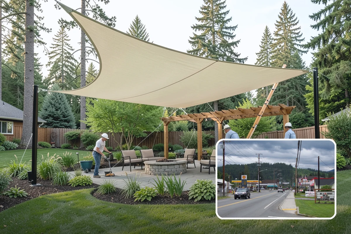 Pergola Installation in Granite Falls, Snohomish County, WA - Defines the outdoor space