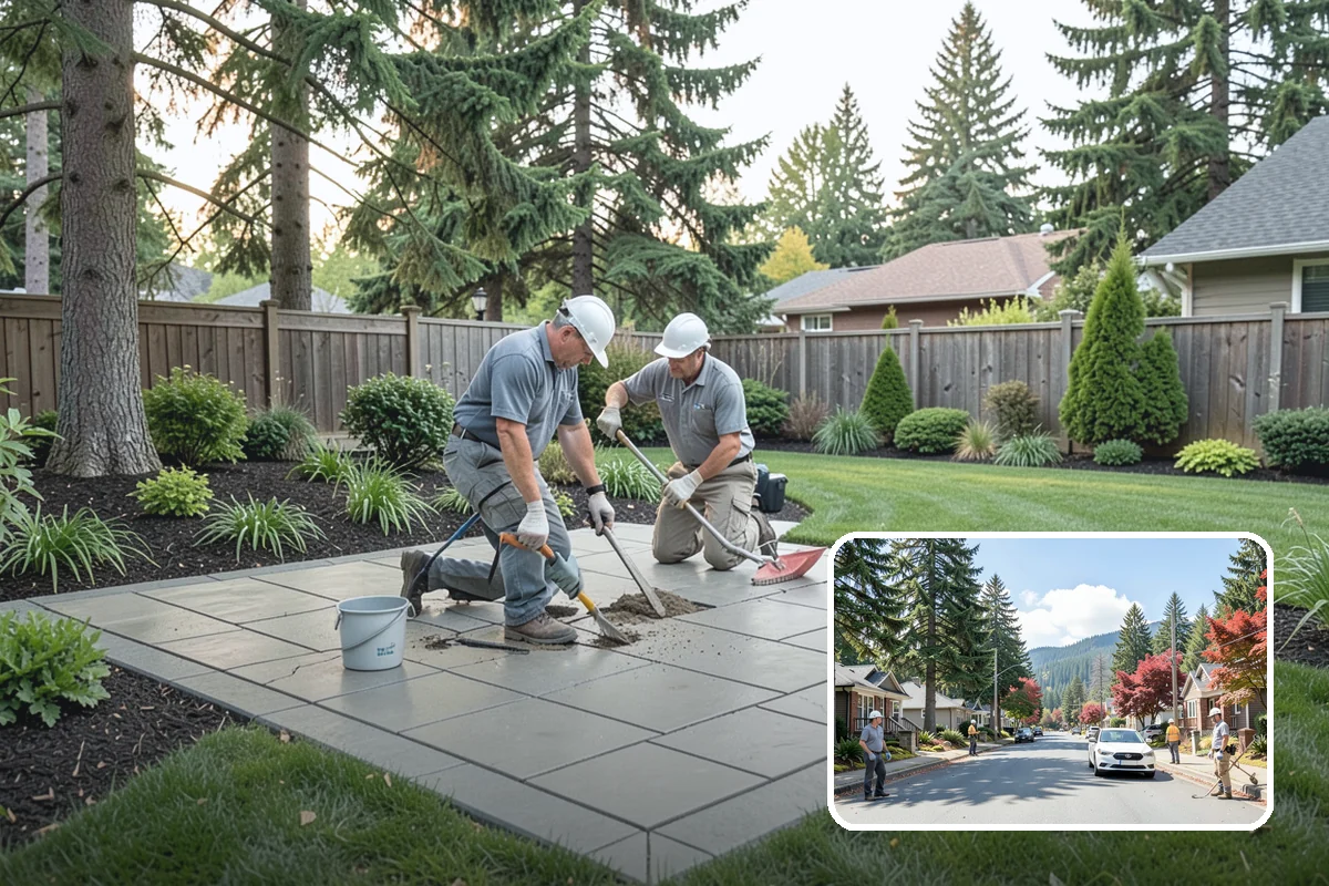Pergola Installation in Hunts Point, King County, WA - Defines the outdoor space