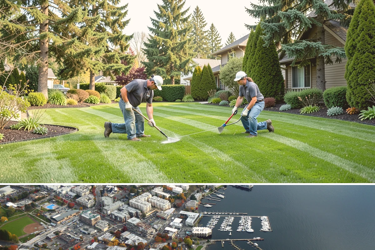 Pergola Installation in Kirkland, King County, WA - Best built spring through fall.