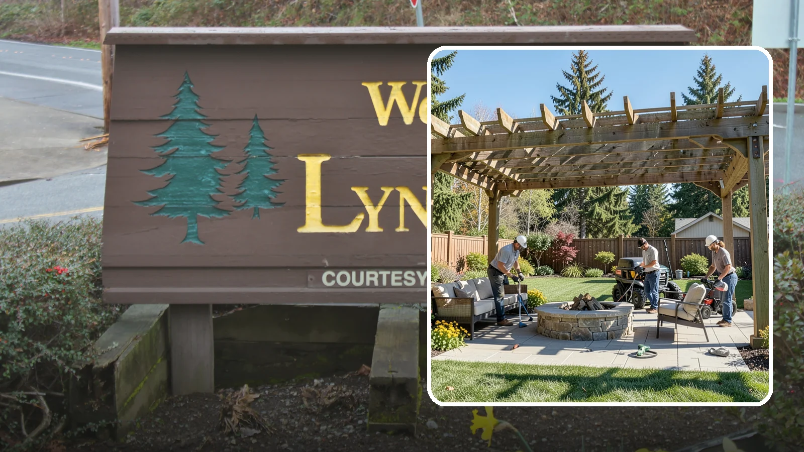 Pergola Installation in Lynnwood, Snohomish County, WA - Custom pergolas that define patios, provide partial shade, and add architectural beauty overhead.