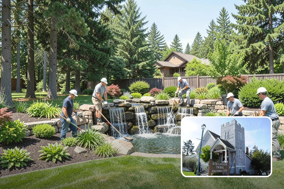 Pergola Installation in Steilacoom, Pierce County, WA - Defines the outdoor space