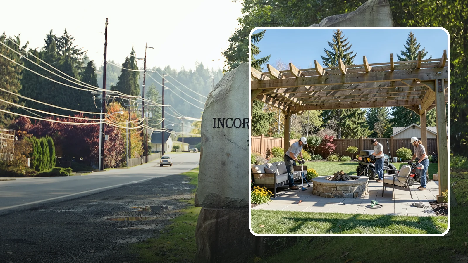 Pergola Installation in Wilkeson, Pierce County, WA - Custom pergolas that define patios, provide partial shade, and add architectural beauty overhead.