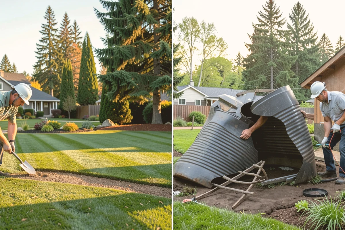 Permeable Paver Installation in Algona, King County, WA - Assess soil infiltration and design the reservoir depth