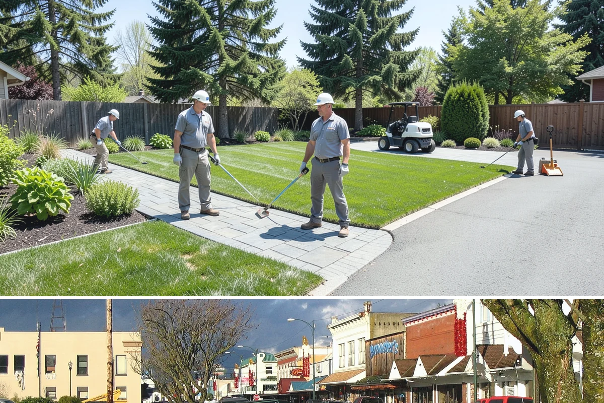 Permeable Paver Installation in Arlington, Snohomish County, WA - Excellent for our rainy climate and best built in the dry season when deep open-graded excavation stays workable.