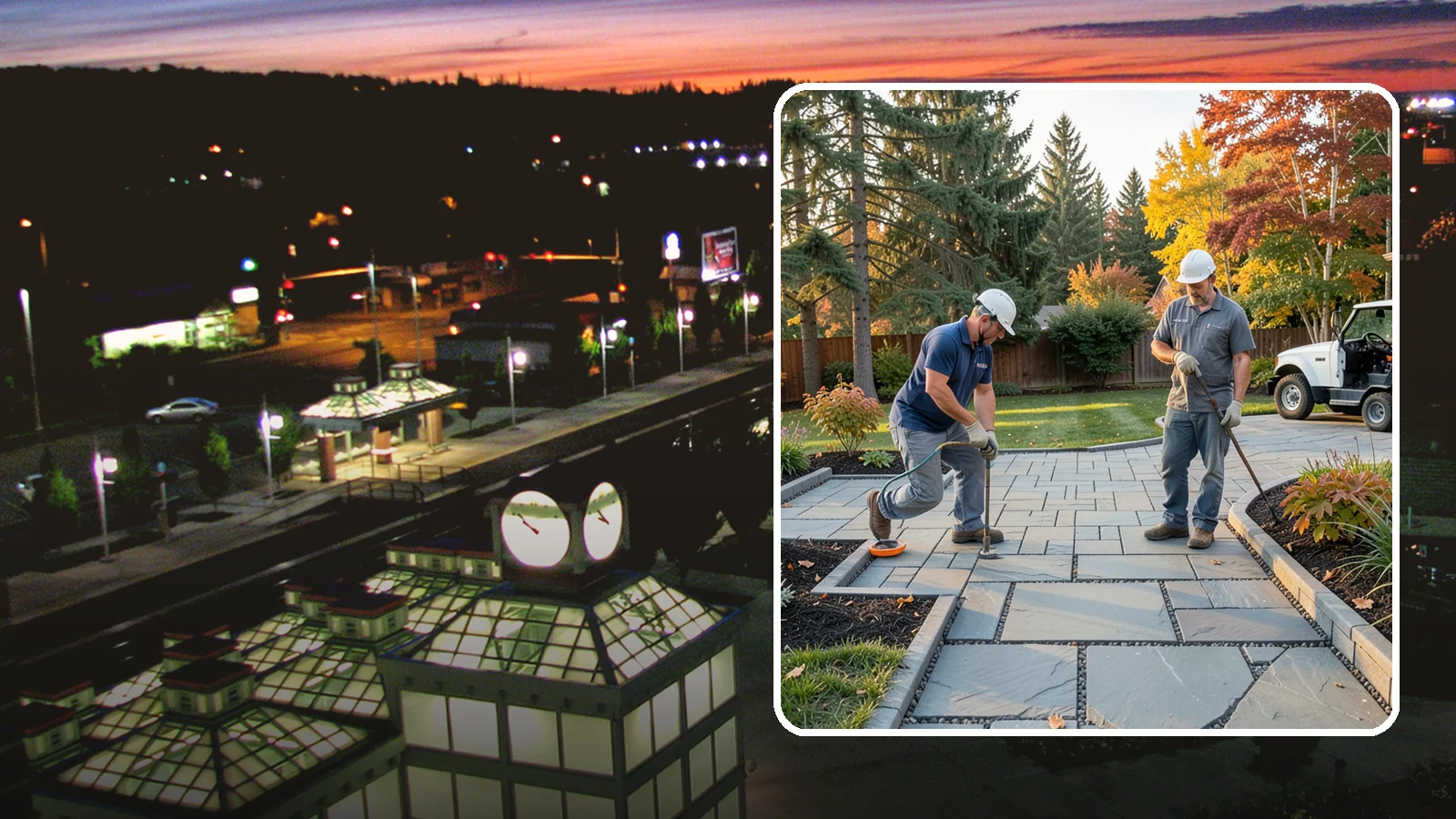 Permeable Paver Installation in Auburn, King County, WA - Permeable pavers with open-graded joints that let stormwater infiltrate on site, meeting Puget Sound drainage codes while...