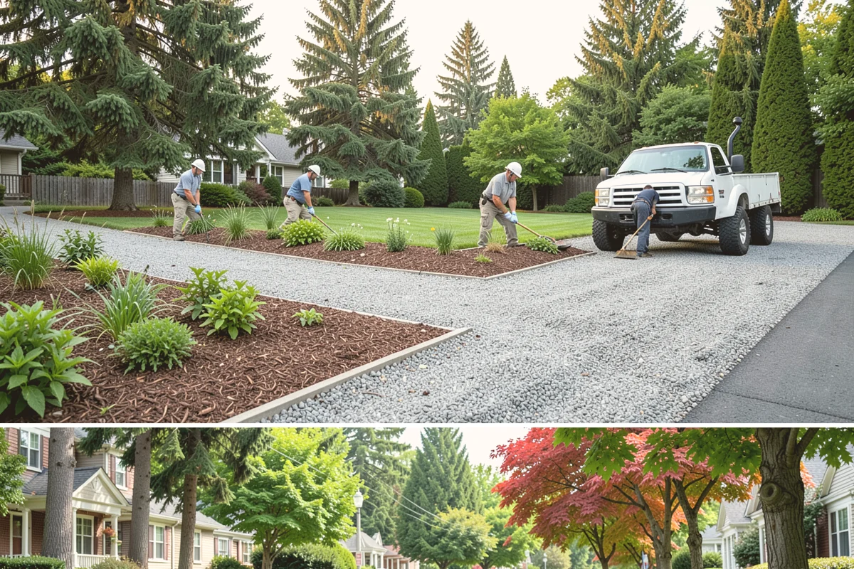 Permeable Paver Installation in Beaux Arts Village, King County, WA - Excellent for our rainy climate and best built in the dry season when deep open-graded excavation stays workable.