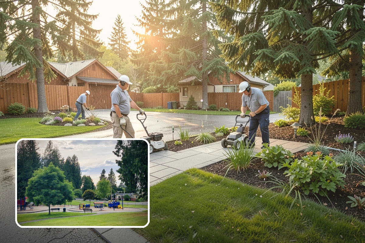 Permeable Paver Installation in Bonney Lake, Pierce County, WA - Infiltrates stormwater and reduces surface runoff
