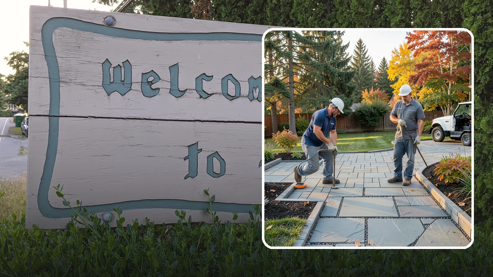 Permeable Paver Installation in Brier, Snohomish County, WA - Permeable pavers with open-graded joints that let stormwater infiltrate on site, meeting Puget Sound drainage codes while...