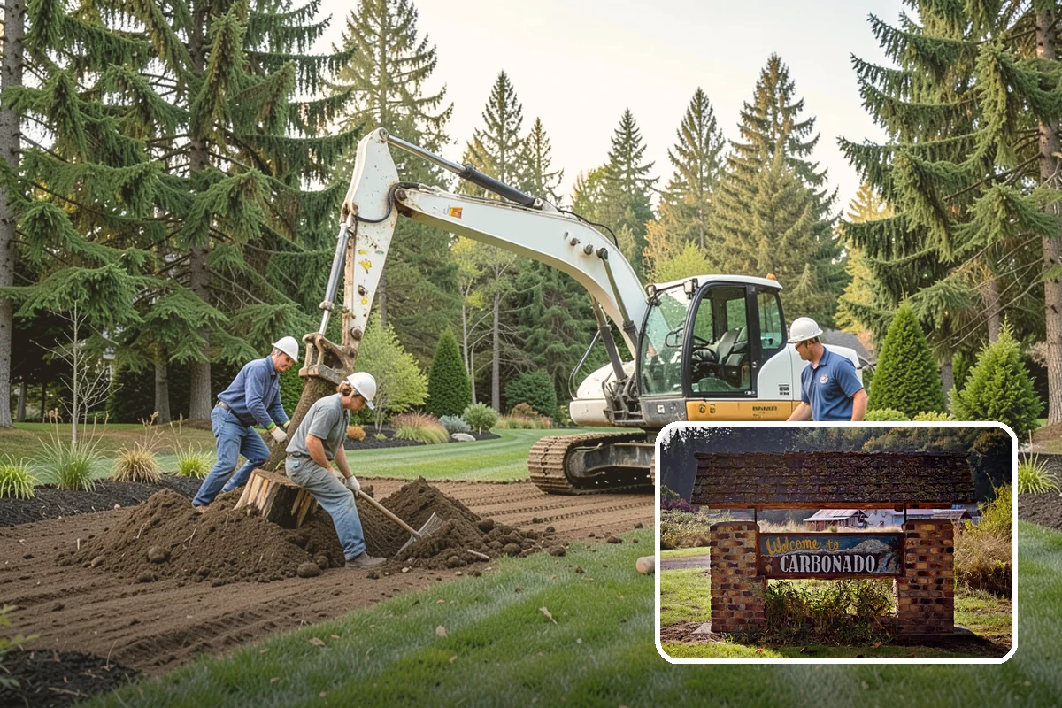 Permeable Paver Installation in Carbonado, Pierce County, WA - Infiltrates stormwater and reduces surface runoff
