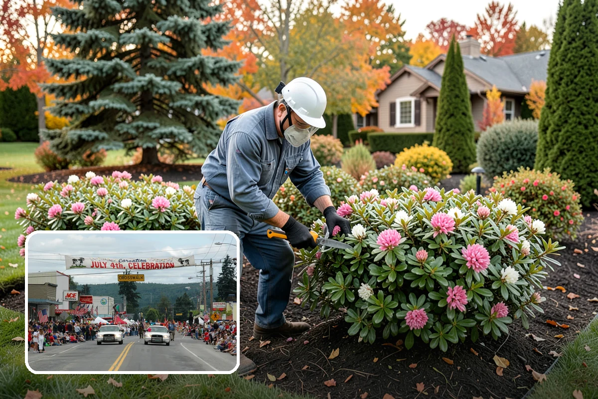 Permeable Paver Installation in Carnation, King County, WA - Infiltrates stormwater and reduces surface runoff