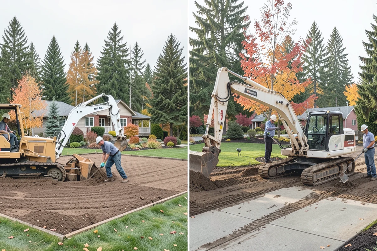 Permeable Paver Installation in Coupeville, Island County, WA - Assess soil infiltration and design the reservoir depth