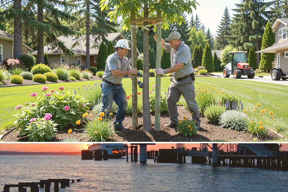 Permeable Paver Installation in Edmonds, Snohomish County, WA - Excellent for our rainy climate and best built in the dry season when deep open-graded excavation stays workable.