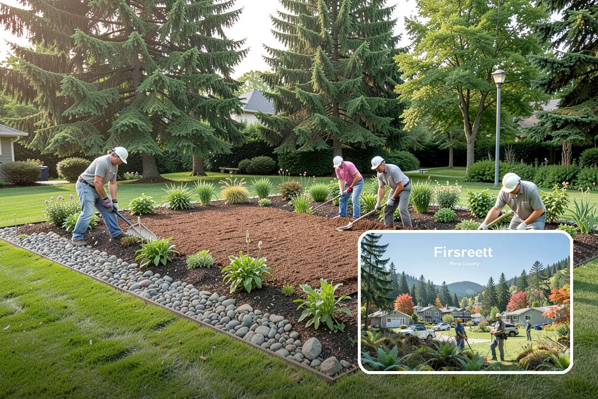 Permeable Paver Installation in Fircrest, Pierce County, WA - Infiltrates stormwater and reduces surface runoff