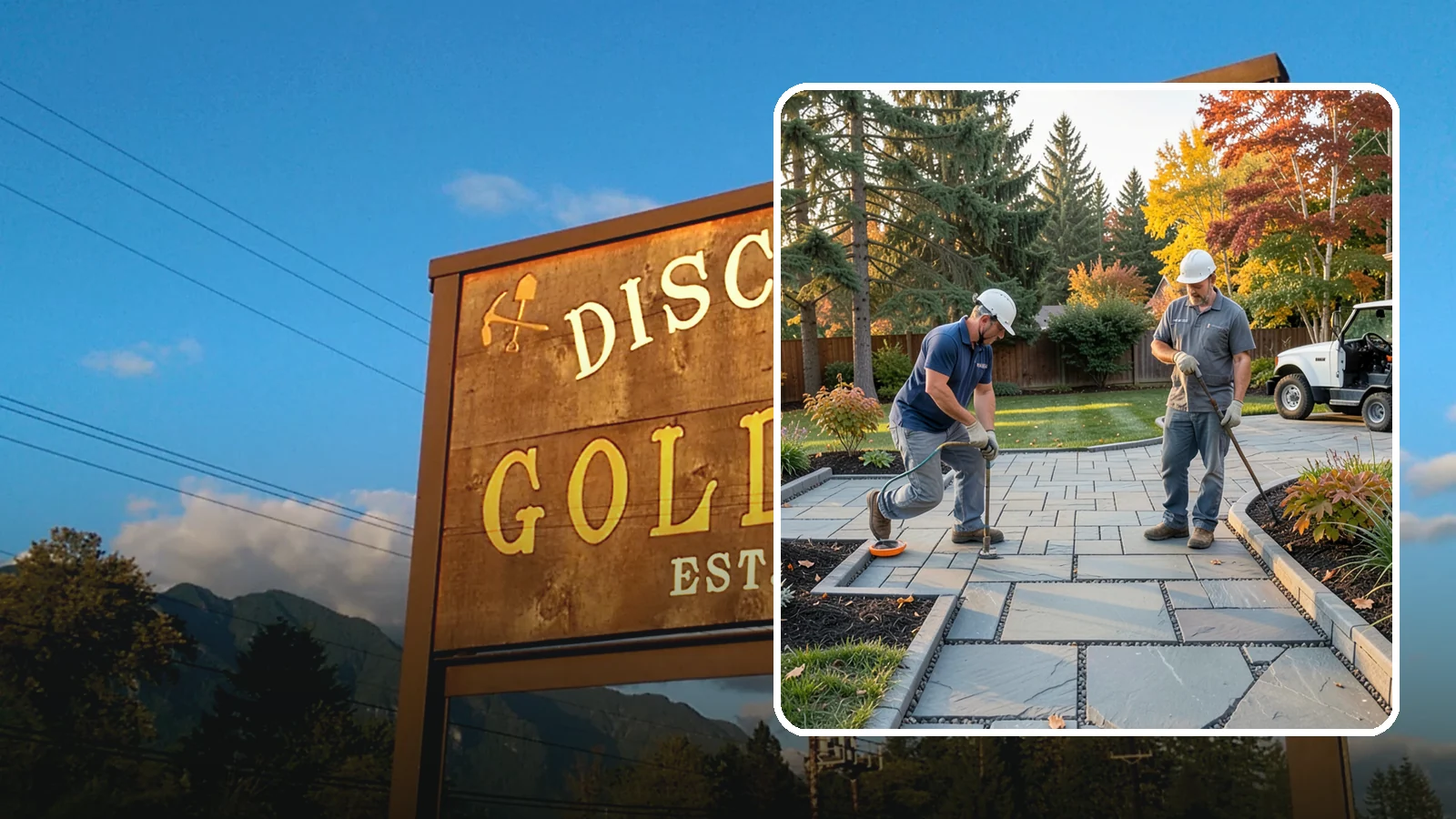 Permeable Paver Installation in Gold Bar, Snohomish County, WA - Permeable pavers with open-graded joints that let stormwater infiltrate on site, meeting Puget Sound drainage codes while...