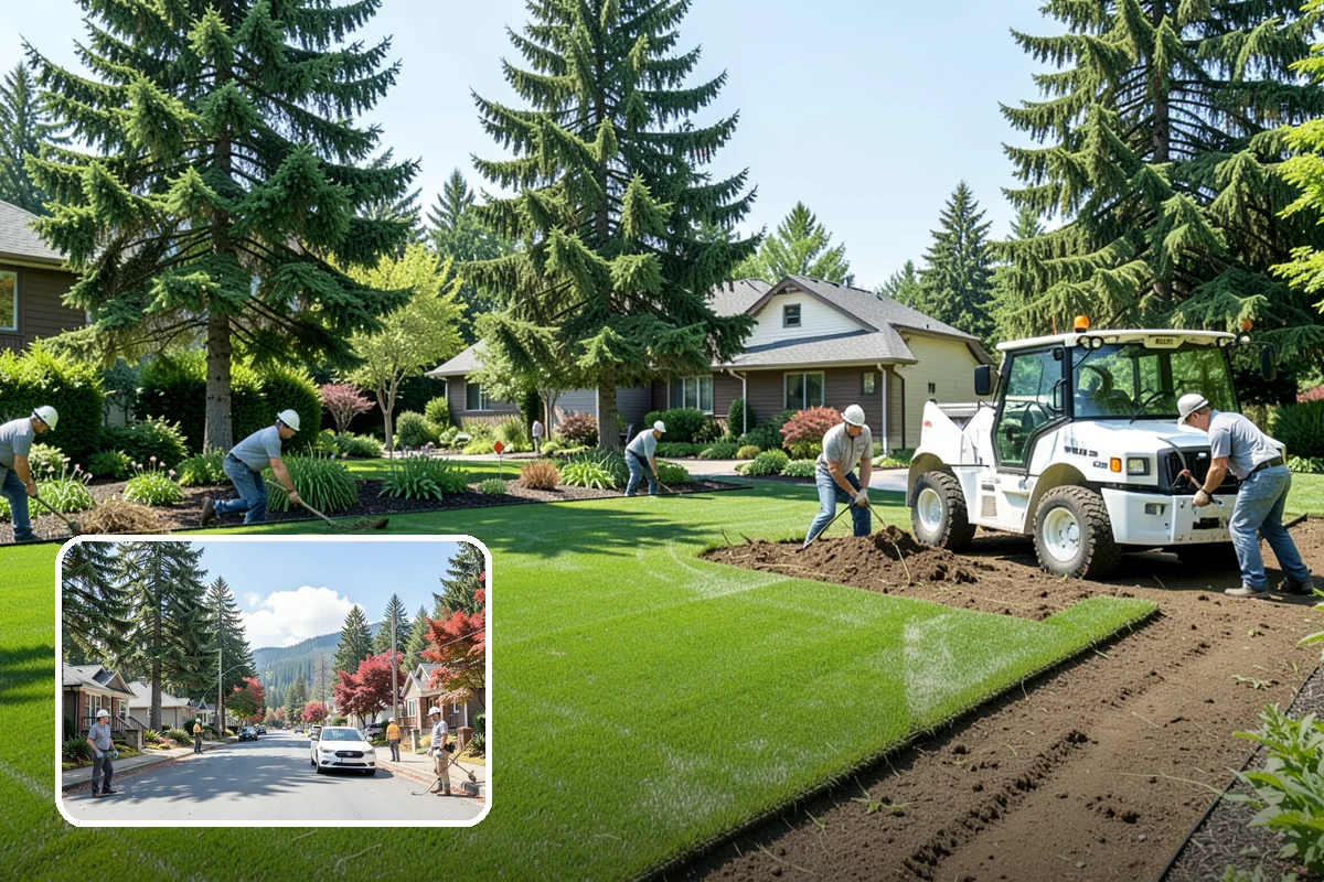 Permeable Paver Installation in Hunts Point, King County, WA - Infiltrates stormwater and reduces surface runoff