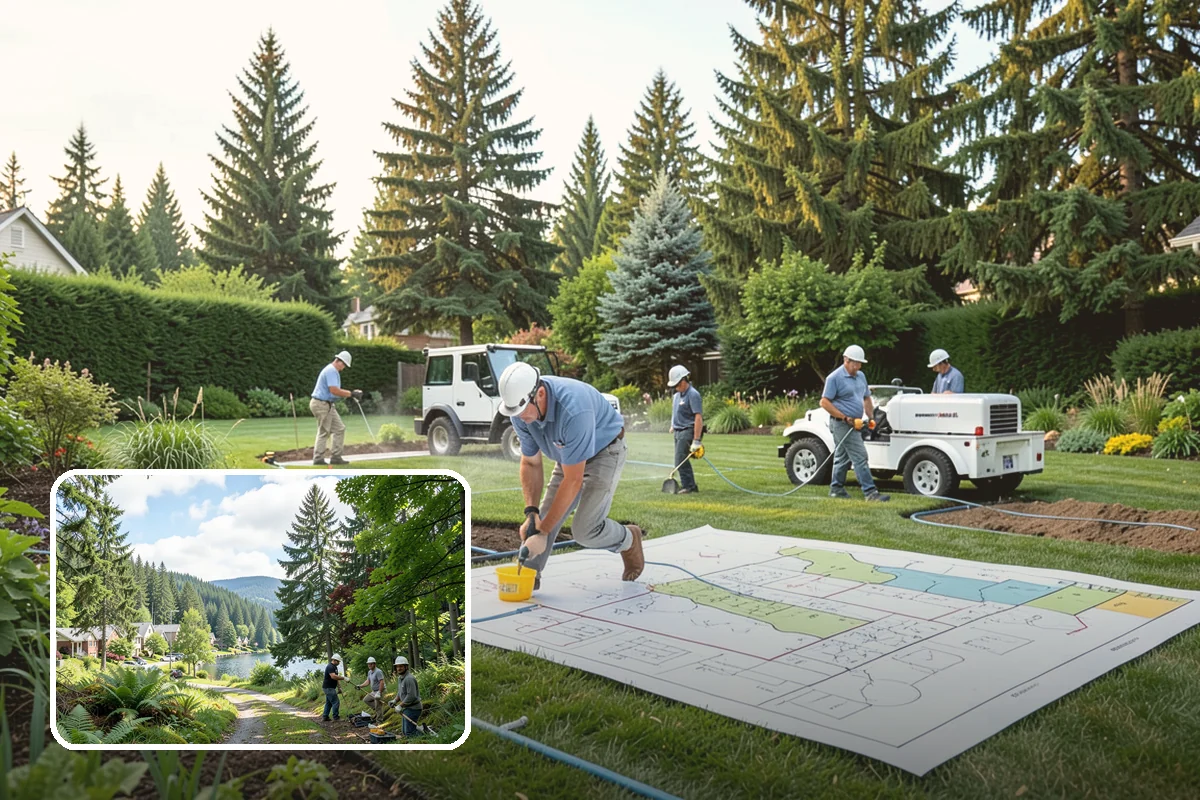 Permeable Paver Installation in Lake Forest Park, King County, WA - Infiltrates stormwater and reduces surface runoff