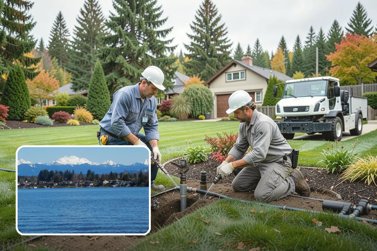 Permeable Paver Installation in Lake Stevens, Snohomish County, WA - Infiltrates stormwater and reduces surface runoff