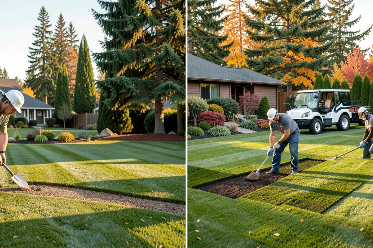 Permeable Paver Installation in Lyman, Skagit County, WA - Assess soil infiltration and design the reservoir depth