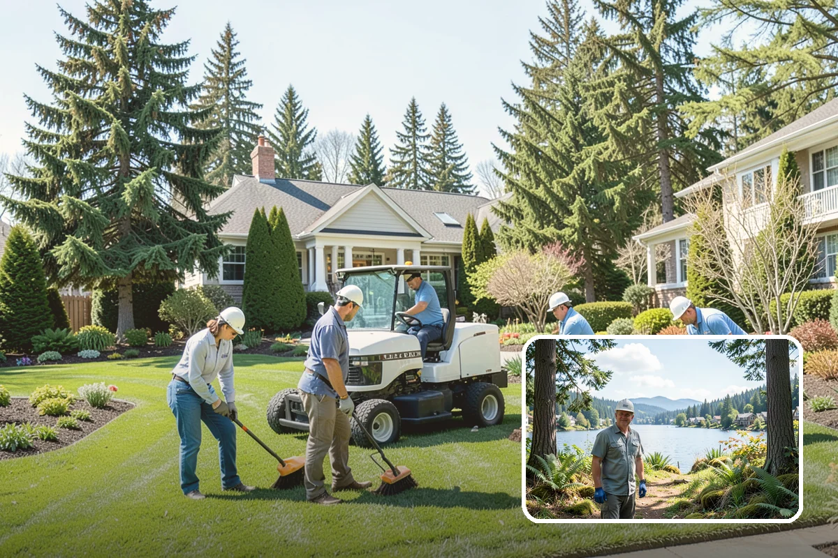 Permeable Paver Installation in Milton, King County, WA - Infiltrates stormwater and reduces surface runoff