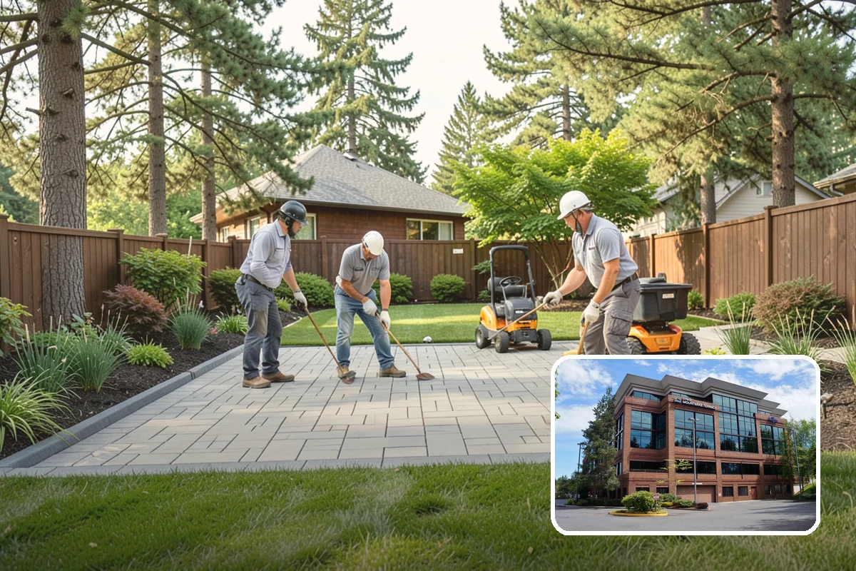 Permeable Paver Installation in Mountlake Terrace, Snohomish County, WA - Infiltrates stormwater and reduces surface runoff