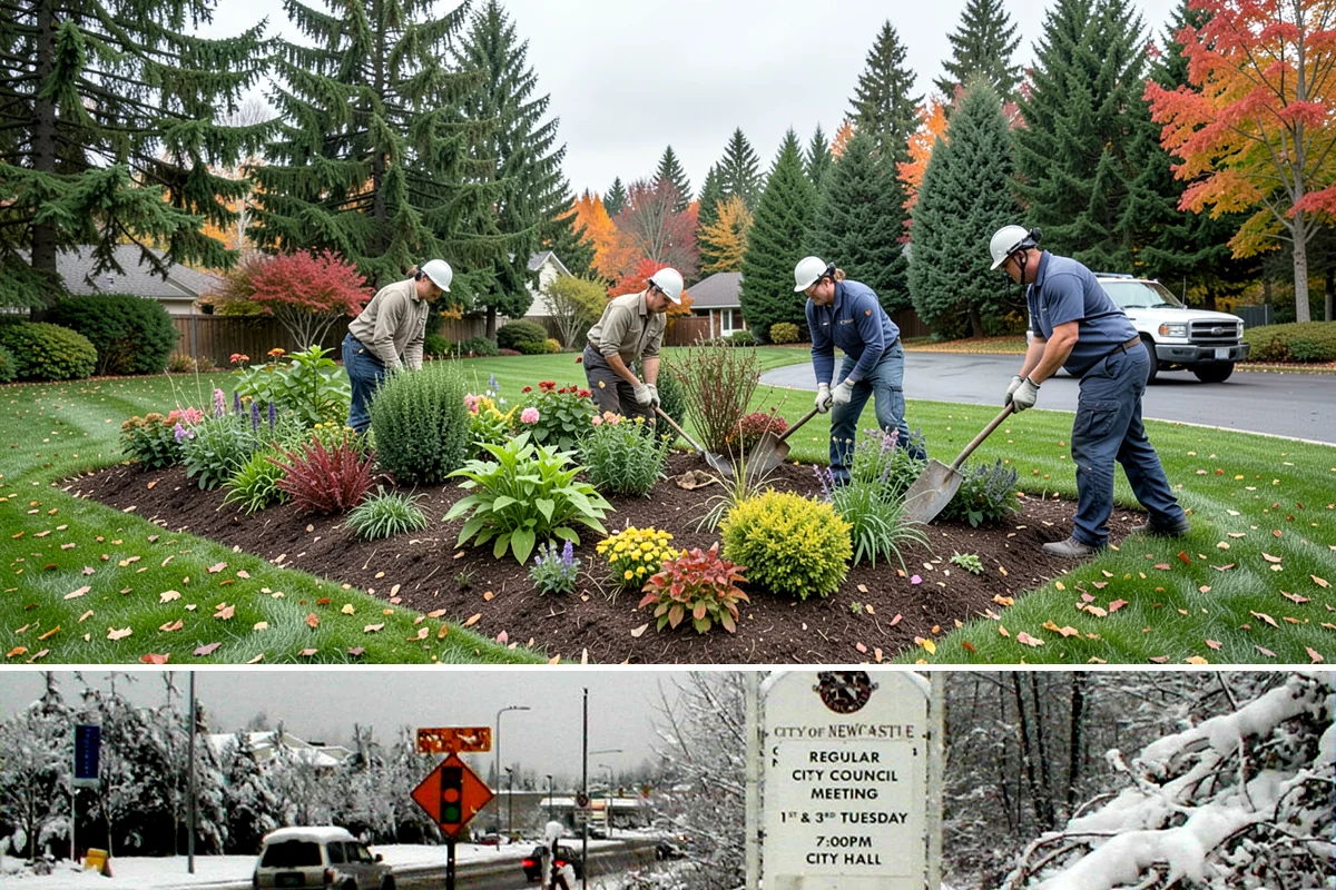 Permeable Paver Installation in Newcastle, King County, WA - Excellent for our rainy climate and best built in the dry season when deep open-graded excavation stays workable.