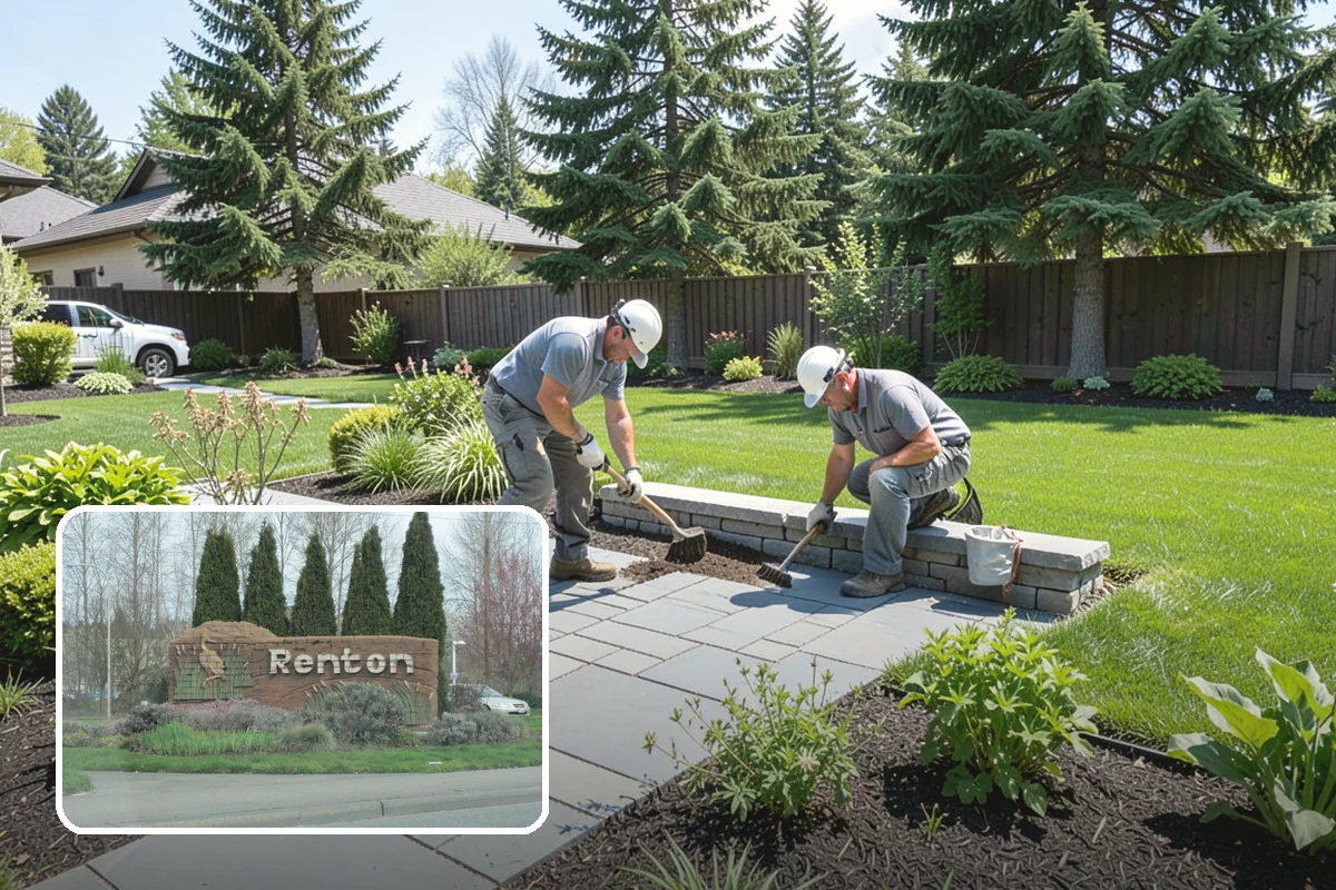 Permeable Paver Installation in Renton, King County, WA - Infiltrates stormwater and reduces surface runoff
