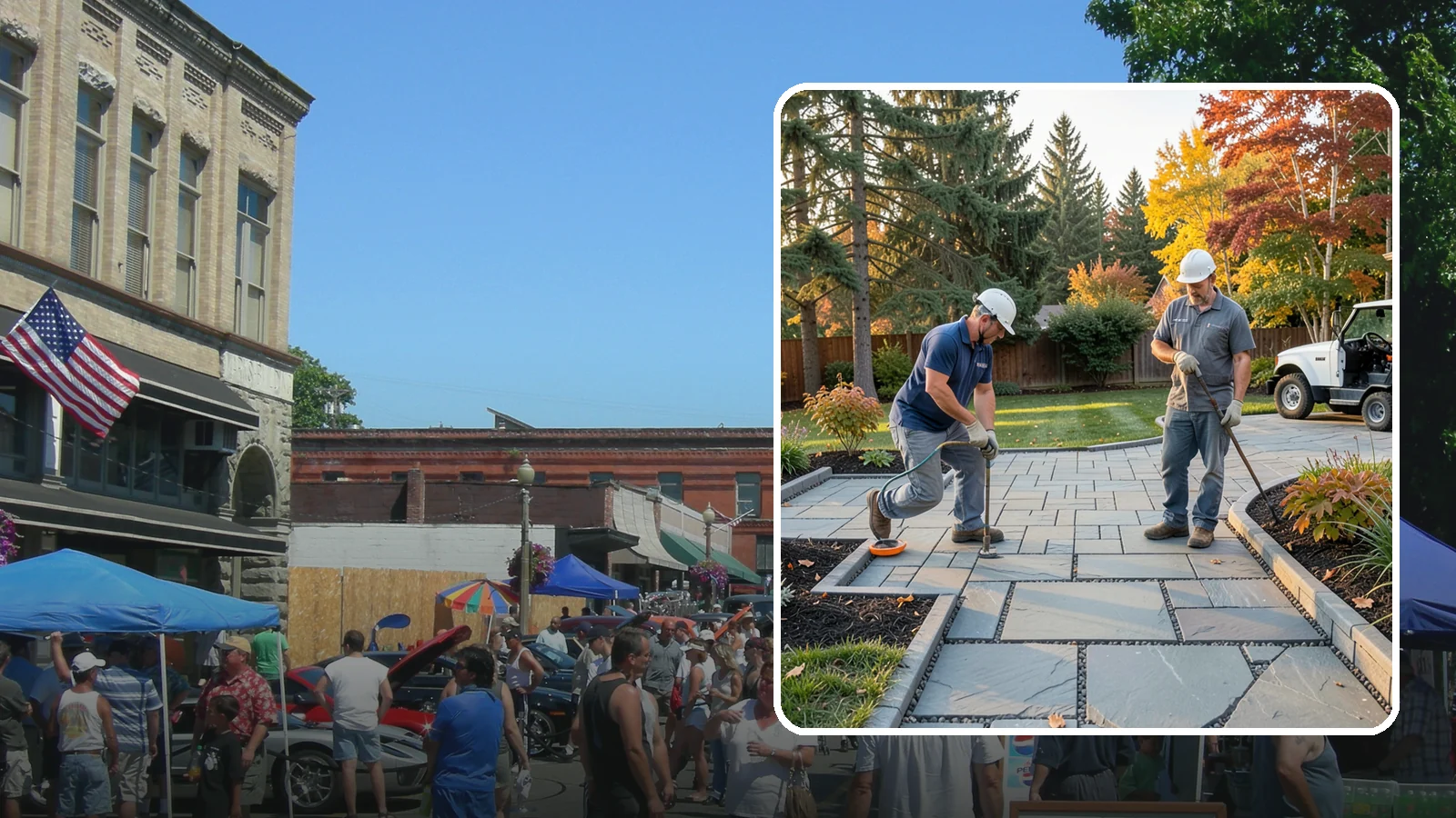 Permeable Paver Installation in Snohomish, Snohomish County, WA - Permeable pavers with open-graded joints that let stormwater infiltrate on site, meeting Puget Sound drainage codes while...