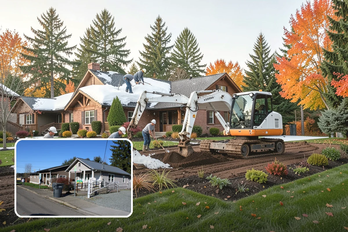 Permeable Paver Installation in South Prairie, Pierce County, WA - Infiltrates stormwater and reduces surface runoff