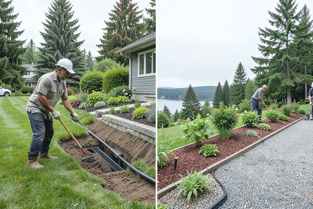 Permeable Paver Installation in Sumner, Pierce County, WA - Assess soil infiltration and design the reservoir depth