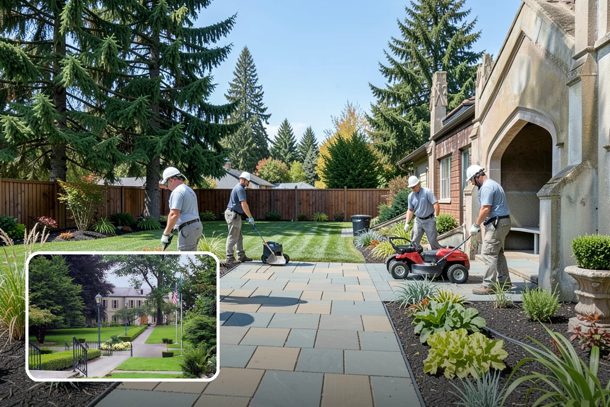 Permeable Paver Installation in Woodinville, King County, WA - Infiltrates stormwater and reduces surface runoff