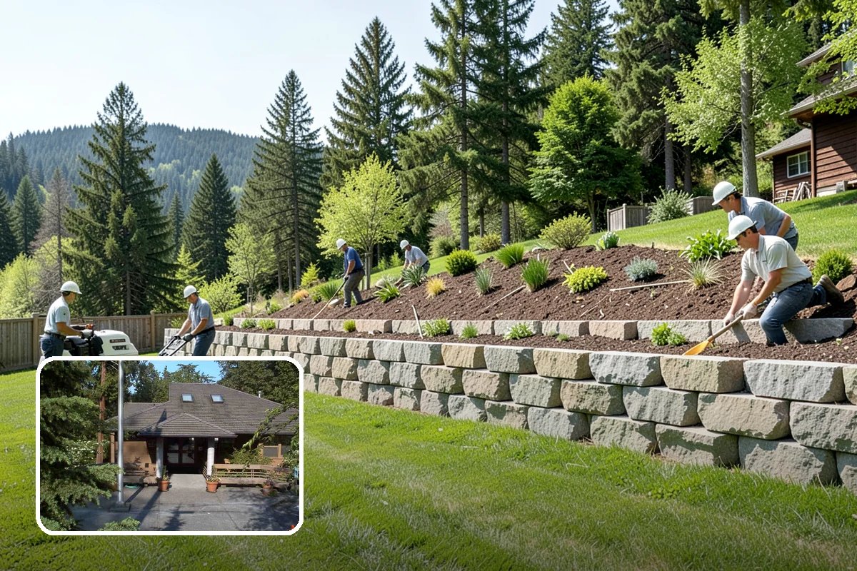 Permeable Paver Installation in Yarrow Point, King County, WA - Infiltrates stormwater and reduces surface runoff