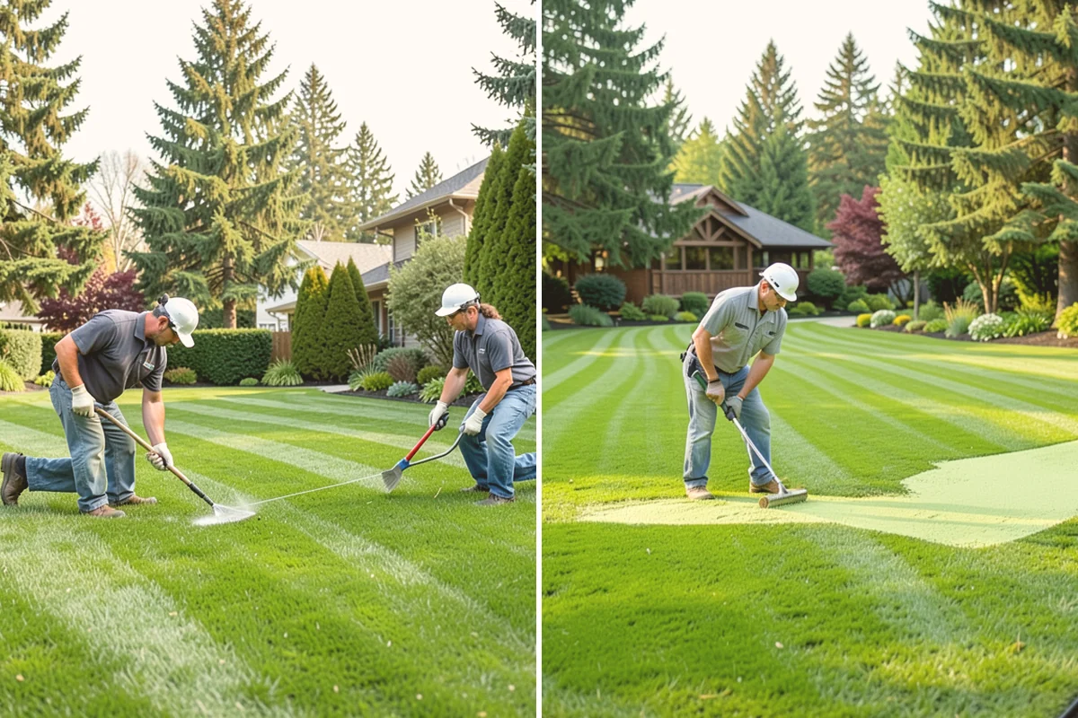Pet Turf Installation in Algona, King County, WA - Remove the old surface and excavate