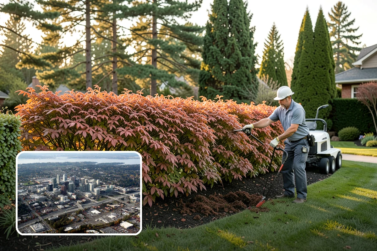 Pet Turf Installation in Bellevue, King County, WA - Mud-free area for dogs year-round