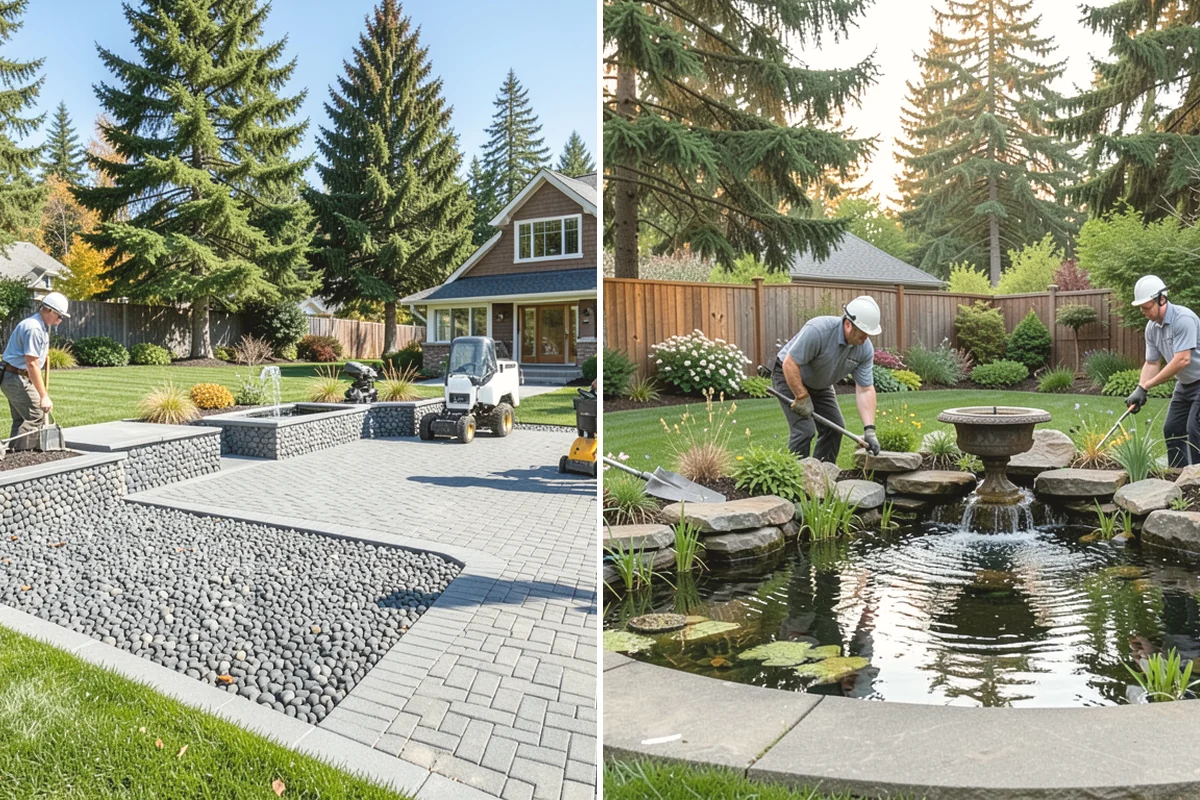 Pet Turf Installation in Burlington, Skagit County, WA - Remove the old surface and excavate