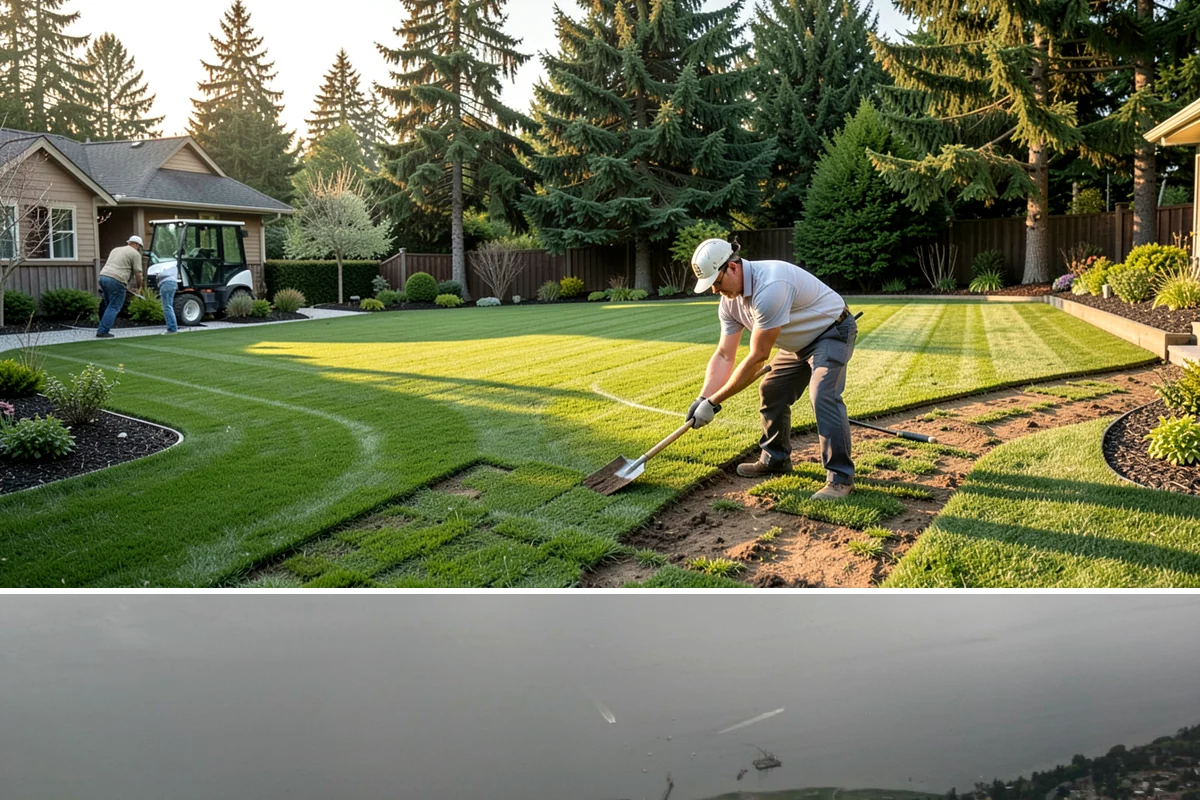 Pet Turf Installation in Des Moines, King County, WA - Can be installed year-round.