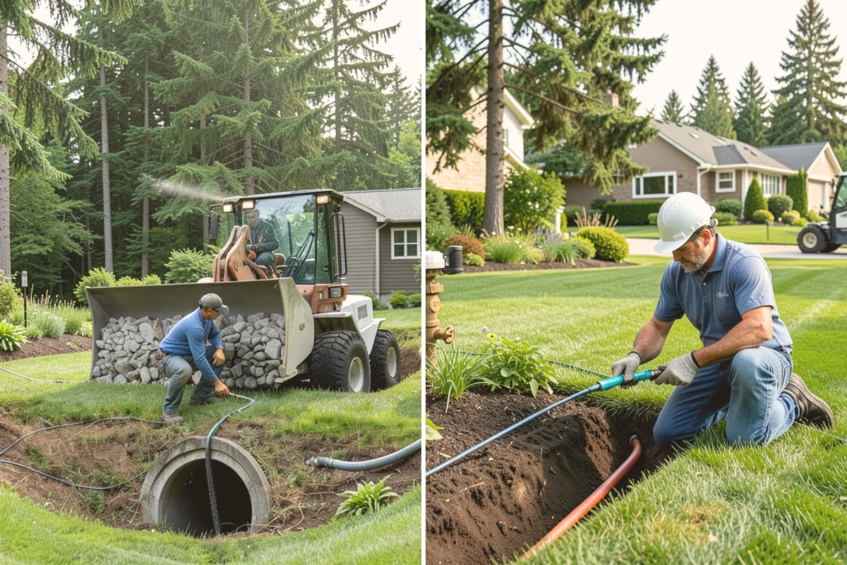 Pet Turf Installation in Index, Snohomish County, WA - Remove the old surface and excavate