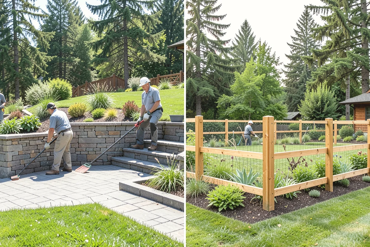 Pet Turf Installation in La Conner, Skagit County, WA - Remove the old surface and excavate