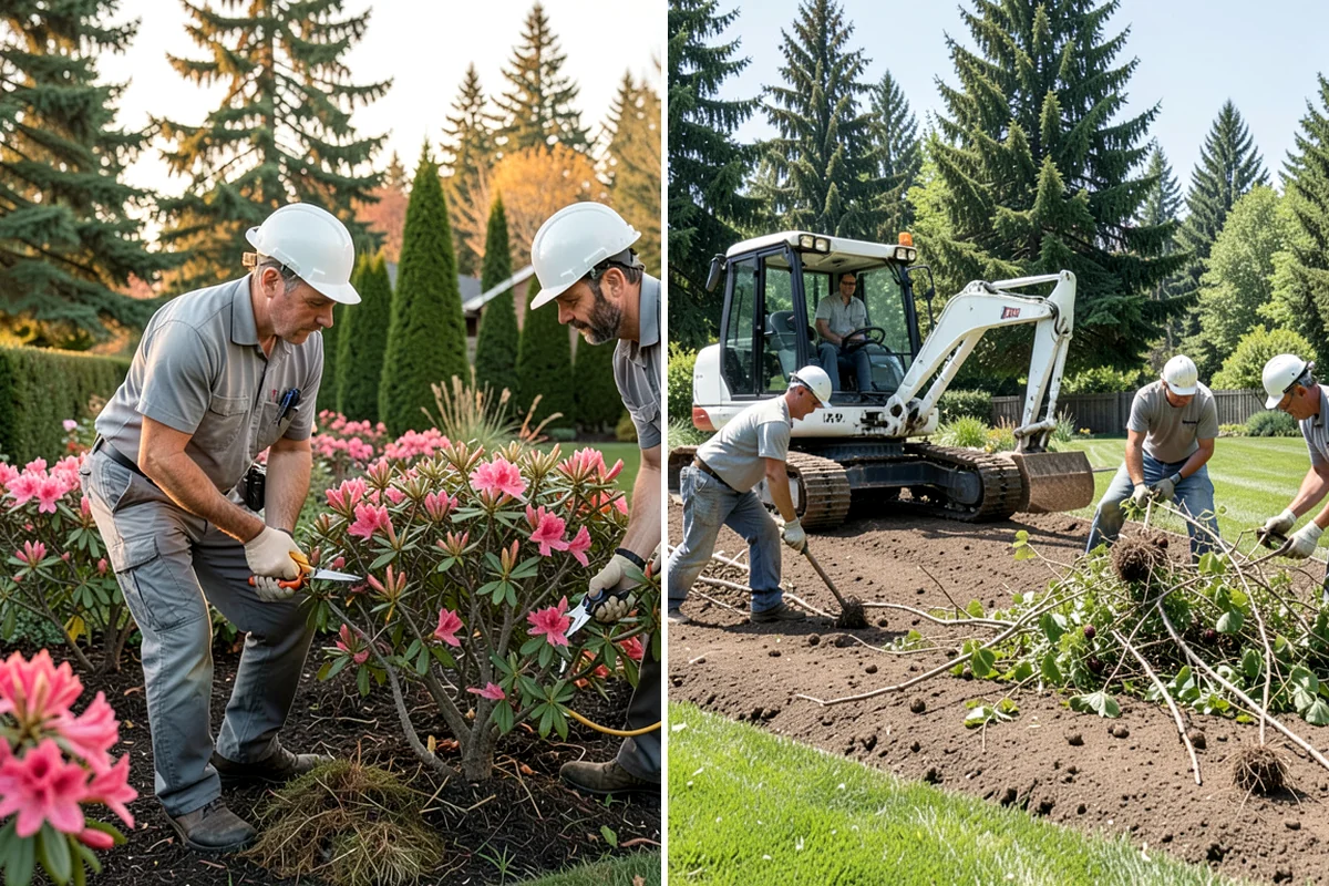 Pet Turf Installation in Pacific, King County, WA - Remove the old surface and excavate