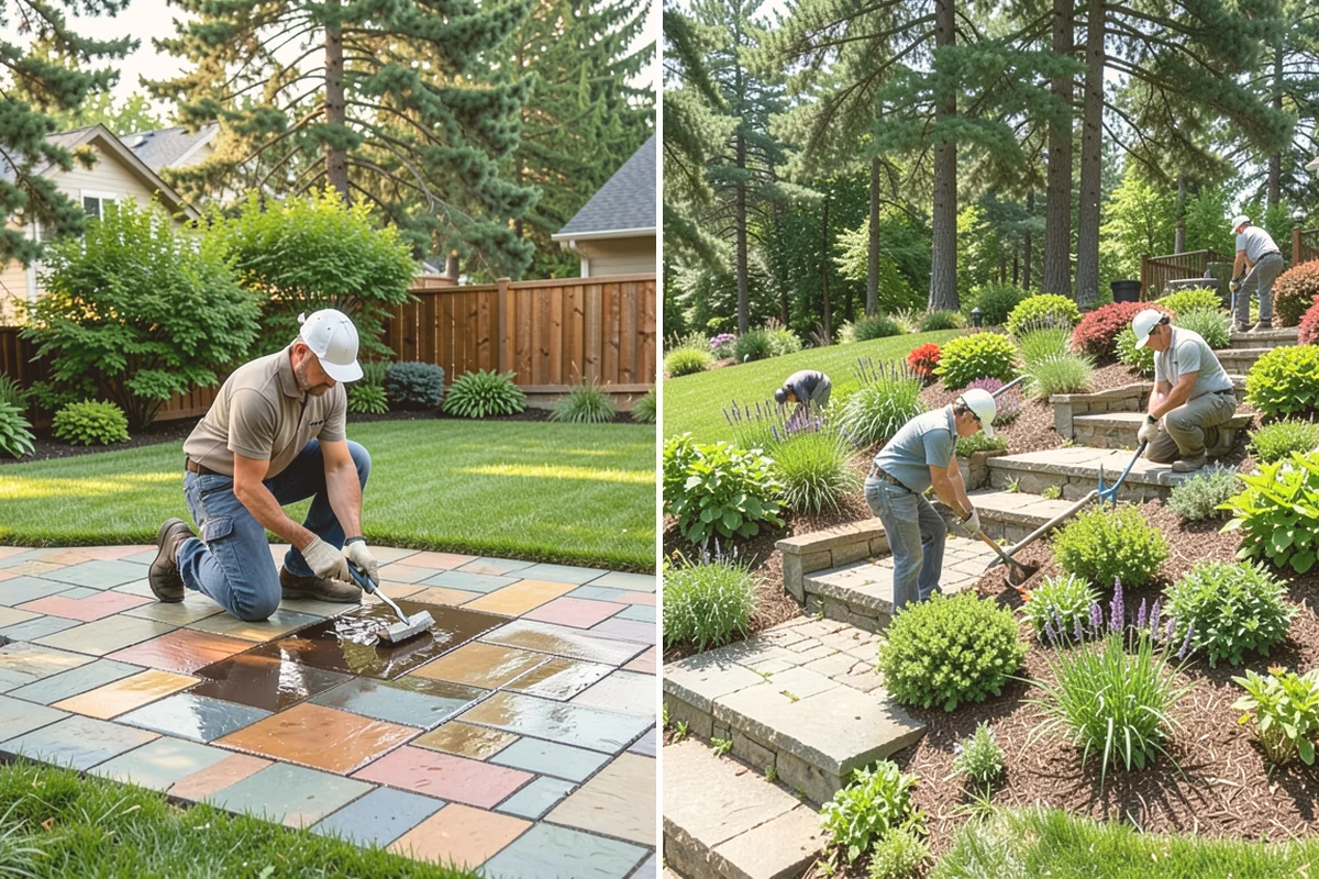 Pet Turf Installation in Sammamish, King County, WA - Remove the old surface and excavate