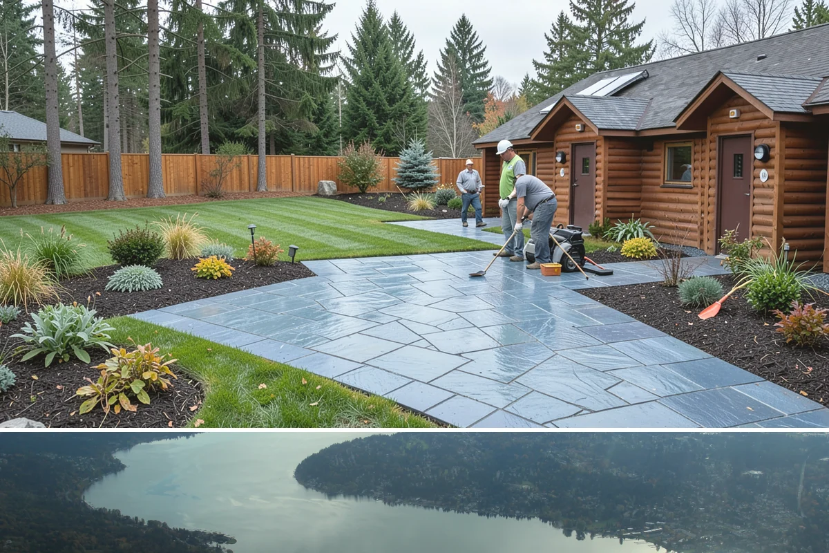 Pet Turf Installation in Sammamish, King County, WA - Can be installed year-round.