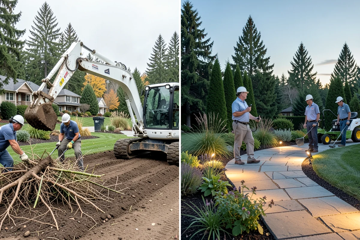 Pet Turf Installation in Seattle, King County, WA - Remove the old surface and excavate