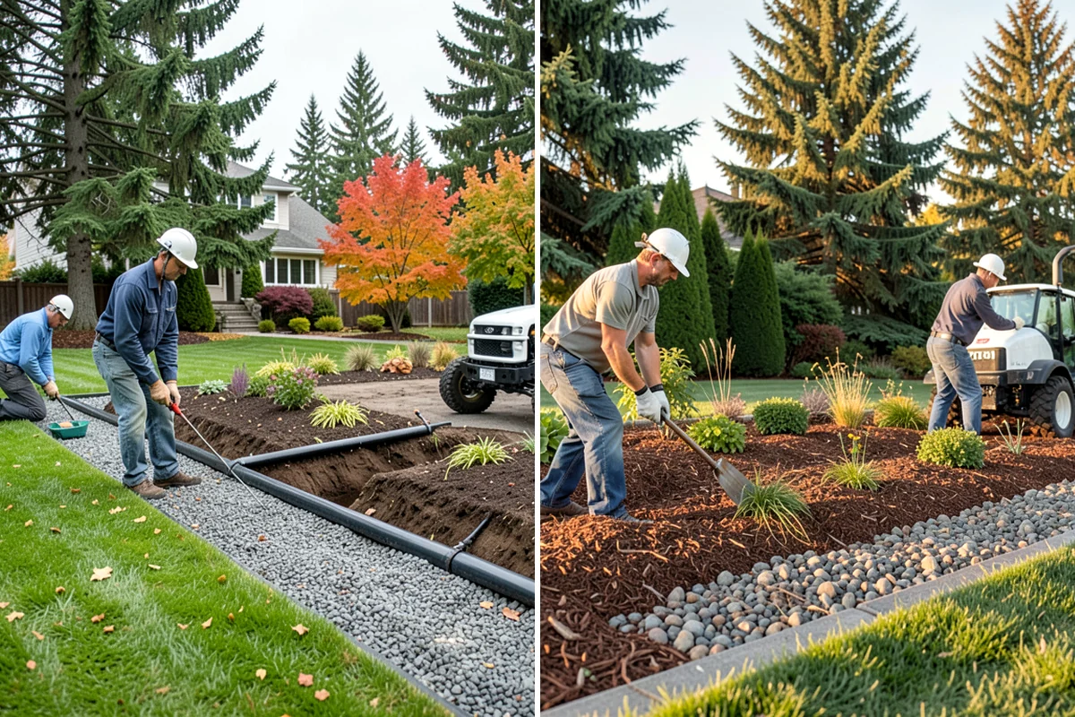 Pet Turf Installation in Sedro-Woolley, Skagit County, WA - Remove the old surface and excavate