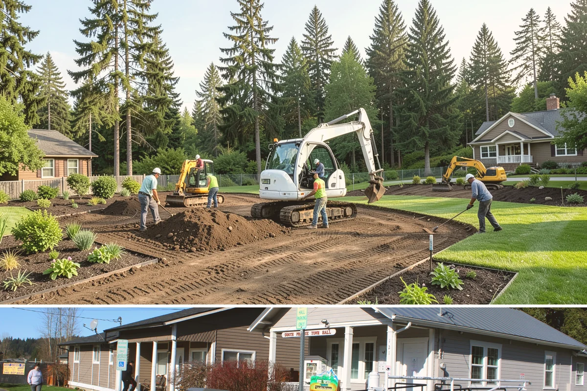 Pet Turf Installation in South Prairie, Pierce County, WA - Can be installed year-round.