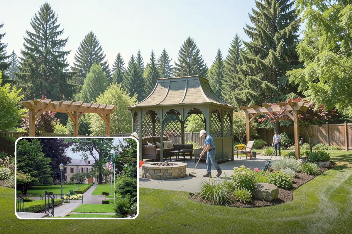 Pet Turf Installation in Woodinville, King County, WA - Mud-free area for dogs year-round