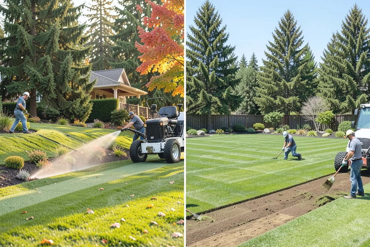 Photinia Trimming in Bonney Lake, Pierce County, WA - Inspect for leaf spot, dieback, and overall vigor